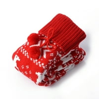 Liacowi Božićne čarape Žene Chriatmas Party ispisali su čarape za koljena bedrine čarape za visoke reseke