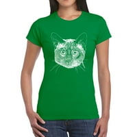 Ženska majica Word Art - Sijamska mačka