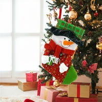 Božićne čarape Old Man Snjegovinski jeleni čarape za božićne ukrase za božićne ukrase Strana isporučuje