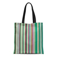 Platno tota torba Šareno apstraktno prugasta traka u boji kolor kontinuitete Erektno geometrijska trajna
