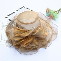 Ženski derbi fascinator CAP KENTUCKY TEAM PARTY Vjenčani šešir Organizator šešira za bejzbol kapice