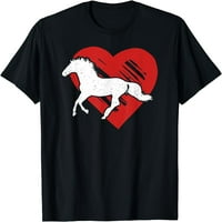 Konj Love Smiješne konje Jahanje Racing Lover Grafička majica