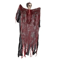 Dengmore visi Halloween skeleton Ghosts Horror Viseće kostur Bijela krvna gaze Viseća zabava Props dvorišni
