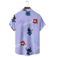 Stitch Hawaiian majica, majica za muškarce, majica za majicu, majica, majica, majica od ananasa žene, poklon za ljubitelje uboda, božićni poklon