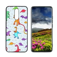 Kompatibilan sa LG K Plus futrolom telefona, Cute-Dinosaur-T-Rex-Dino Case Muškarci Žene, Fleksibilan silikonski udar u obliku LG K Plus