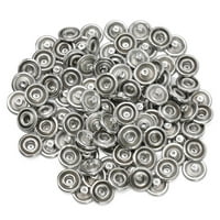 Goodhd metalni šivanje gumba za prstenje za prstenje pritiskanje klipnjača Snap + Clip kliješta