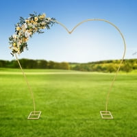 Vjenčani luk stalak za cvijeće u obliku srca