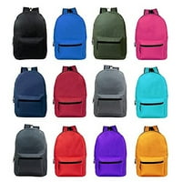 Osnovni veleprodajni ruksaci u raznim bojama - skupno slučaja knjigovođa