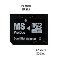 Dual utor microSD to MS PRO duo adapter, bijeli