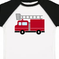 Inktastični crveni vatrogasni kamioni poklon za mali majicu malih majica ili majica mališana