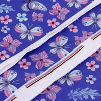 Tiskana vodootporna tkanina od dvorišta za jastuk stol platna leptir