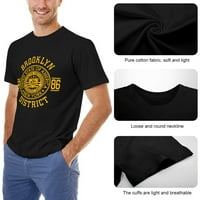 Okrug Vintage majica MENS CLASSIC CREWNECK kratkih rukava u unise crnim xs