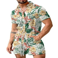 Uerlsty muns havaii boho cvjetna majica za kombinezon Summer Elastic Beach Tops Hraštačice