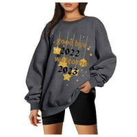 Slatka tinejdžerka jesenska jakna casual kockica za crtanje Zip up y7683k hoodie sa džepom Ženska modna casual pune boje s dugim rukavima Novogodišnji džemperi