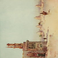 Banke Nila 1913., grobnice Khalifas Poster Print Ella du Cane