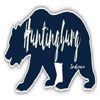 Huntingburg Indiana suvenir 3x frižider magnetni medvjed dizajn
