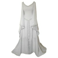 Ljetna haljina za žene V izrez Haljine Srednja haljina Ženska haljina Dužina podne Duljina Cosplay haljine