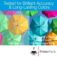 Printerdash kompatibilna zamjena za Canon ImagePrograf Pro mat crni pigment visoki prinos širok format inkjet
