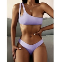 Žene kupaćih kostima Žene Bandeau zavoj bikini set push-up brazilski kupaći kostimi kupaći kostimi kupaći