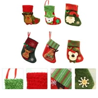 Božićne čarape Božićne čarape Pokloni viseći privjesci za festival torbica