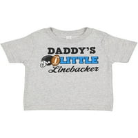 Inktastični daddys Linetbacker poklon dječaka malih majica malih majica ili majica za Toddler