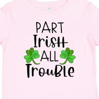 Inktastični dio Irci Sve nevolje Dan Svetog Patrika sa zelenim dijeljenjem poklona dječaka za bebe ili