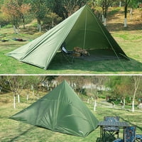 3x tenda vodootporna tarpska nijansa sa polom sa sklopivim kampovanjem Kamp ultralight plaža Sunčanica za sunčanje za kampiranje planinarenja i utočište
