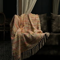 Tufted Indian Backet Chunky Mekani topli krevet Sofa pokrivač pokriva