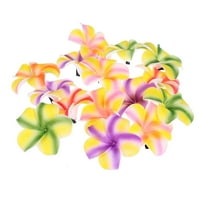 Rosarivae Hawaiian PE Frangipani Plumeria cvjetni klip za kosu Plumeria Headdress Artificial Cvijeće za zabavu za vjenčanje