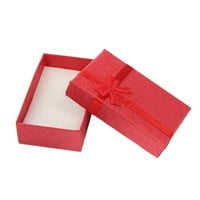 Geweyeeli bo nakit Privjesci Papir Čvrsti ogrlice za pohranu Postojeći pakiranje Prstenje Prstenje od prašine-otporne na ljubitelje ljubitelji crvene boje