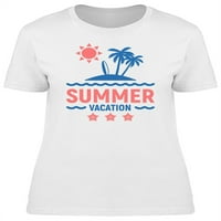Tropska ljetna majica za odmor Žene -Image by Shutterstock, ženska srednja