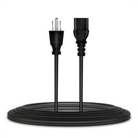 Boo kompatibilan 5ft ul popisao nam stil prong naizmeničnu kabel za napajanje za XBO Sony PS 3-prong 3pin