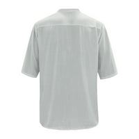 AVITICD MENS dugi rukav dolje majice Muška UV UPF Zaštita od sunca Soild Anti-statički vodootporni prozračni