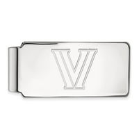 Čvrsta srebrna srebrna službena službena Villanova univerzitet Slim Business kreditne kartice Nosilac novca