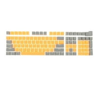 Osvjetljenje Dvije boje boja, mehaničke tipkovnice za tastaturu Zamjenjuje dodatnu opremu, tipkovnice za tastaturu za mehaničke tipke tastera tamno siva, žuta tamno siva