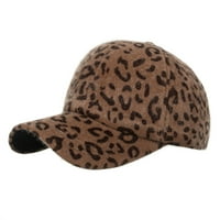 Dyfzdhu modne žene muškarci prozračne leopard podesive bejzbol kapu šešir za sunčanje