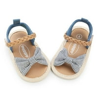 Luxsea Ljetni dojenčad djevojke Canvas luk-čvor Sandale Kids plaže cipele za bebe Obuća Prvi walkers