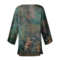 Bell rukava Kimono Cardigan za žensko mrežno panel Pure Color Casual Labavi, lagani pad za jesen Otvoreni kaput s otvorenim kardiganima