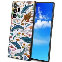 960ocejanski telefon, deginirani za Samsung Galaxy Note Ultra 5g Case Muške žene, fleksibilan silikonski udarni kofer za Samsung Galaxy Note ultra 5g