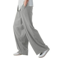 Pedort Muški elastični struk Ležerne prilike za duge hlače Muški joggeri Leisure Fashion Sport hlače Grey, 2xL