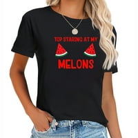 Watermelon prestani zuriti u moju lubenice voćne trendi ženske košulje kratkih rukava - grafički tee