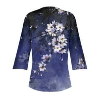 Moderna jakna za žene Najpopularnija Casual Fashion Retro tiskani gumb Cardigan Proljeće ljeto