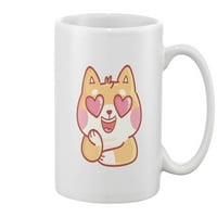 Slatka kawaii doggy mug -image by shutterstock