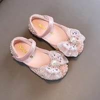 Modne jesenske male i djevojke Ležerne cipele debele potplatne kožne cipele Danceperformacijske cipele