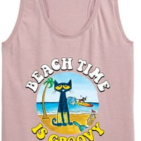 Pete mačka - vrijeme na plaži je Groovy - Ženski trkački rezervoar