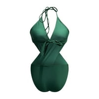 Tawop dame kupaće seksi žene bikini svinje kupaće kostime jednodijelno kupaće kostim odjeće jedno kupaće kupaće kupaće kupaće kupaće kupaje za žene zelene xl