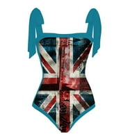 Dan nezavisnosti Swim Cover Up Up Up Wimming Otemrcloc Wimmuit Frawit Sukti za kupanje Bikini plus veličine
