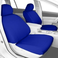 Caltrend Prednja kante Neosupreme pokriva se sjedala za 2007- Toyota Yaris - TY406-04NA Blue umetci
