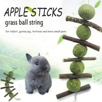 Čišćenje zubi za fogcroll Glazbe za grickalice Chew Stick Trava Ball Toy za zečje hrčak Rat