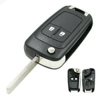 2-gumb preklopni ključ za zamjenu sklopive sklopive tipke za Opel Astra J Corsa e
